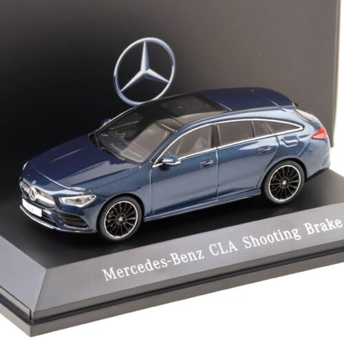 1:43 Spark Mercedes CLA Shooting Brake X118 Denim blue 2019 DEALER VERSION