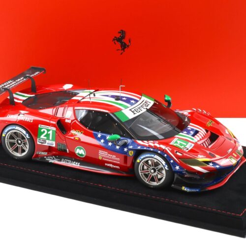 1:18 BBR Ferrari 296 GT3 #21 - 24h Daytona 2024 Mann/ Molina/Cozzolino/Heriau - Limited 99 pcs.