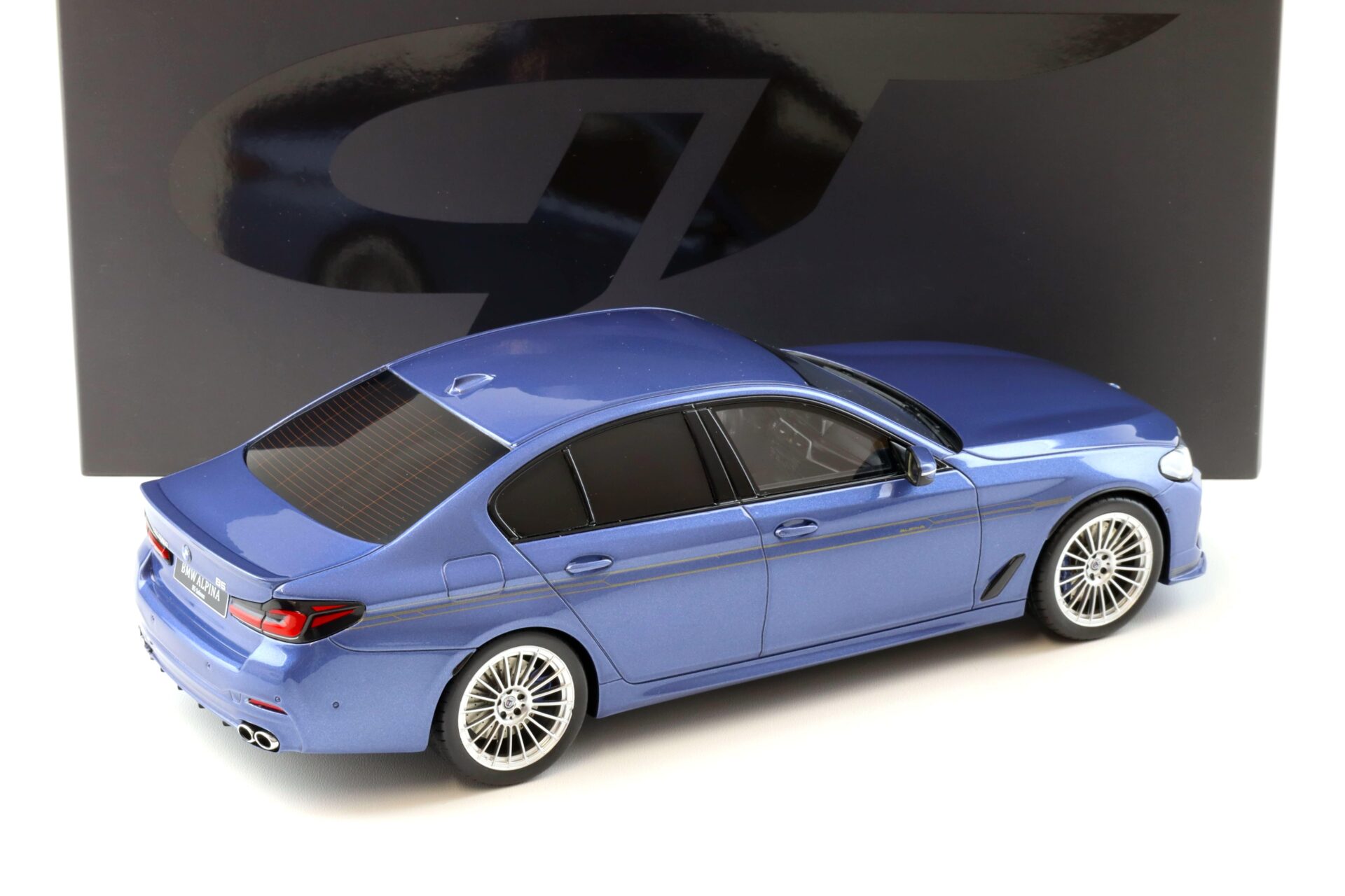 1:18 GT Spirit GT487 BMW 5 Series G30 Alpina B5 Saloon Alpina blue metallic 2023