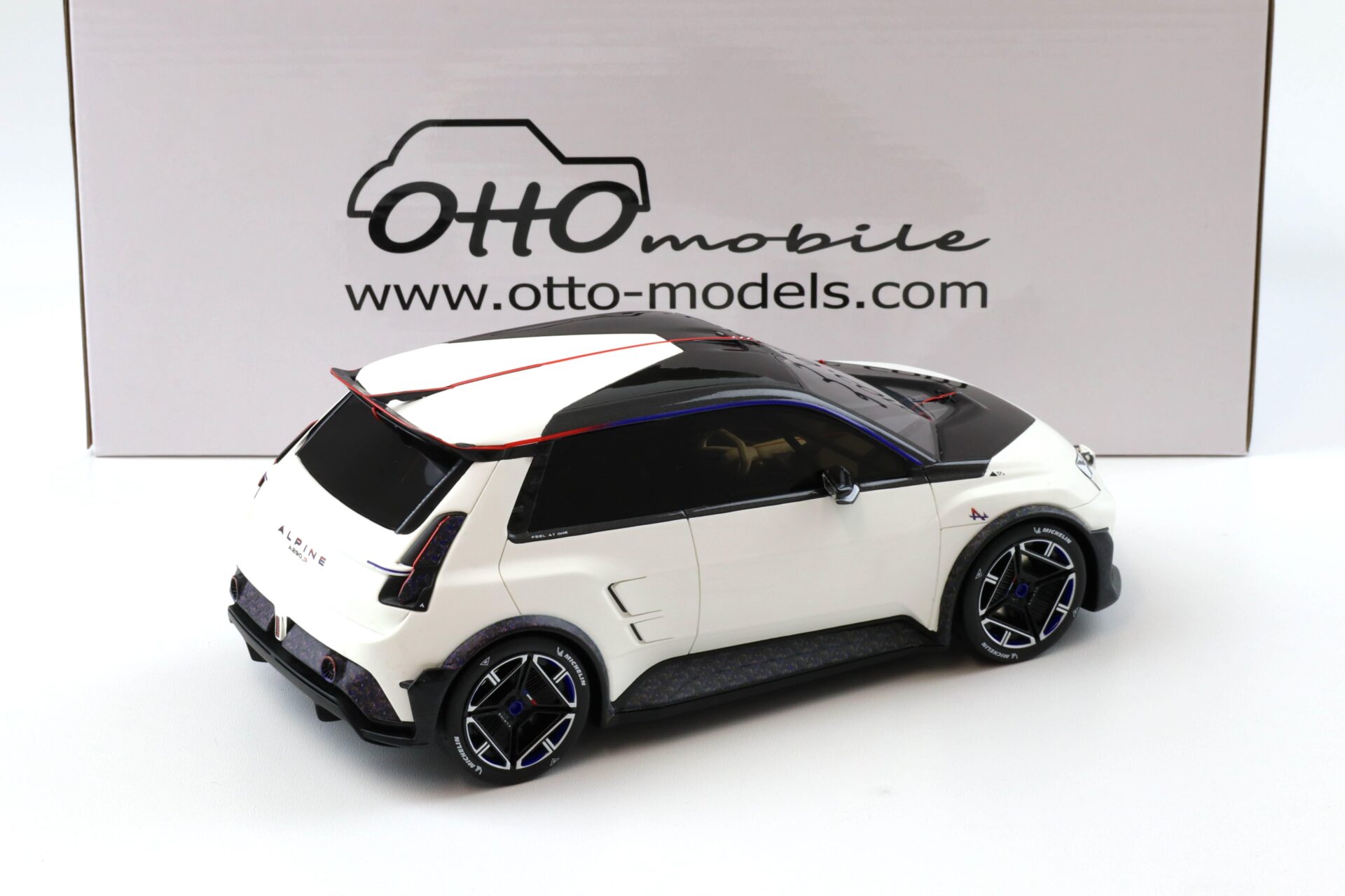 1:18 OTTO mobile OT468 Alpine A290 white matt 2023