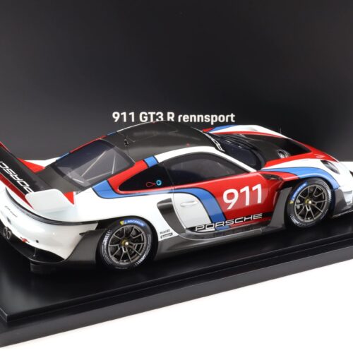1:18 Spark Porsche 911 992 GT3 R Rennsport #911 white/red/blue WAP DEALER
