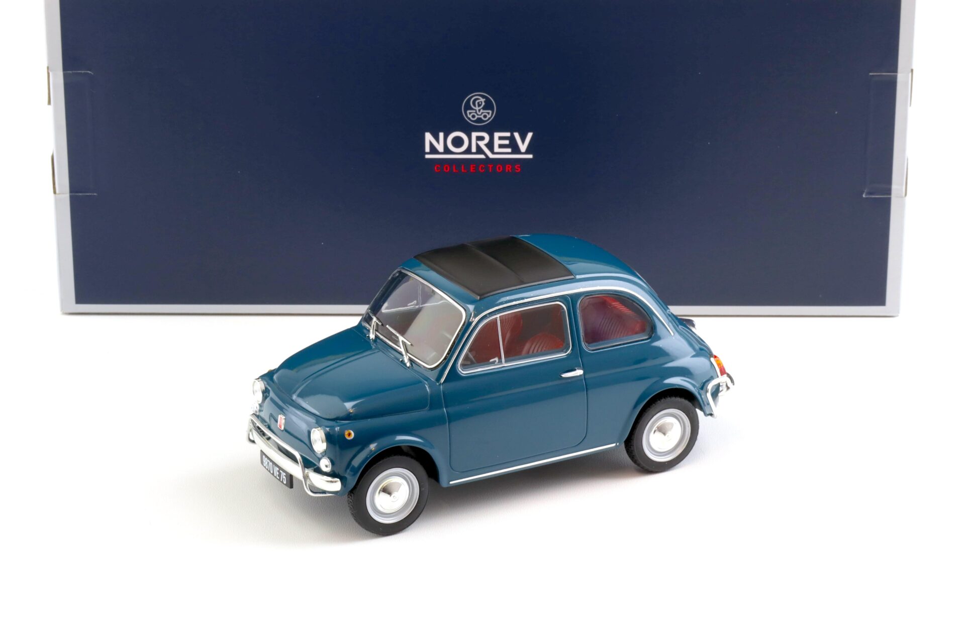 1:18 Norev Fiat 500 L 1968 blue Turchese 187770