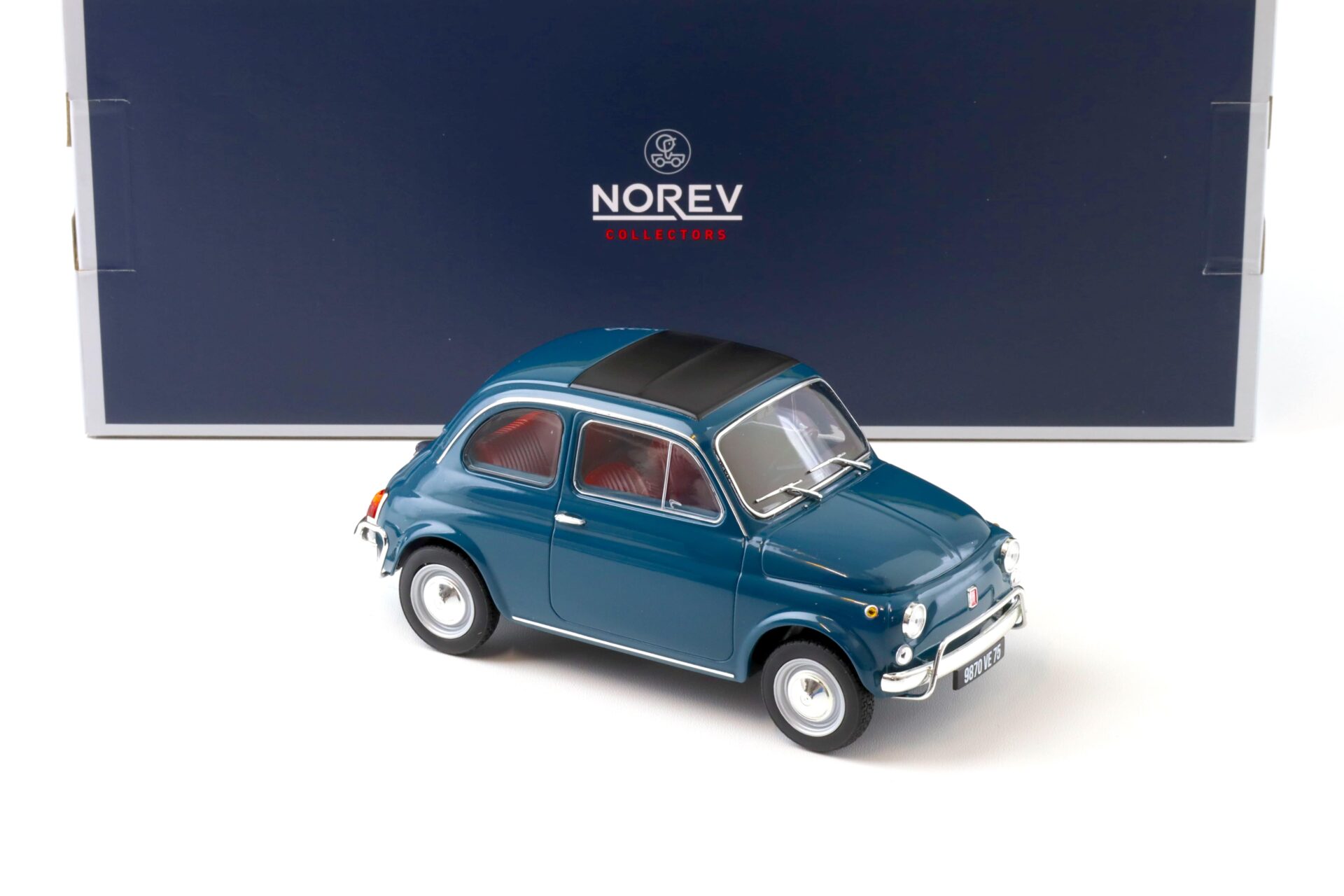 1:18 Norev Fiat 500 L 1968 blue Turchese 187770