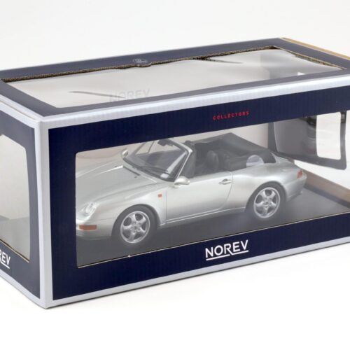1:18 Norev Porsche 911 993 Carrera Cabriolet 1993 silver 187592