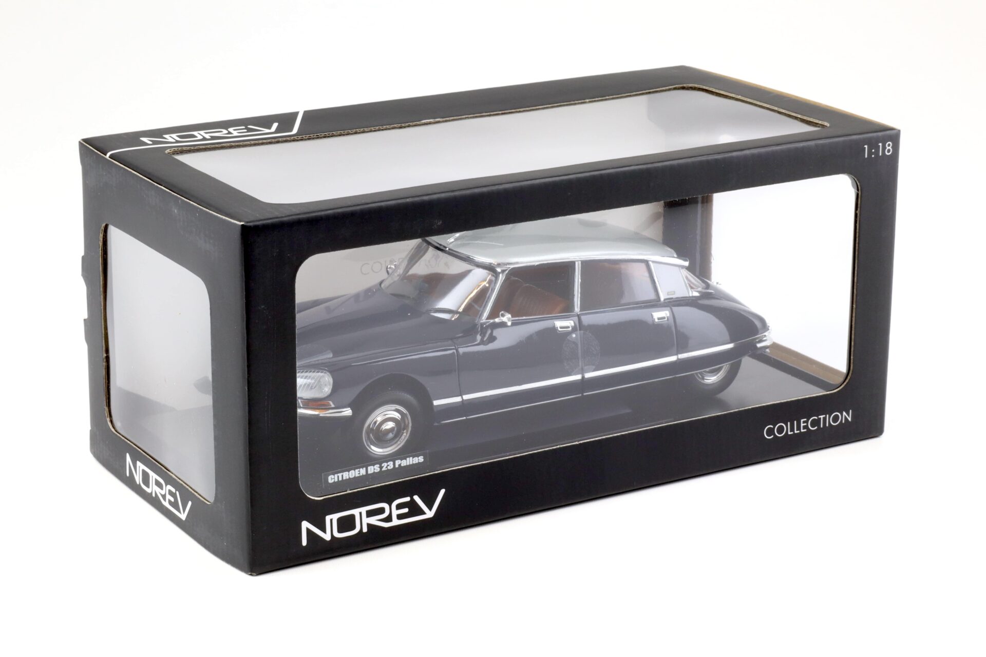 1:18 Norev Citroen DS 23 Pallas 1972 night blue/ silver 181577