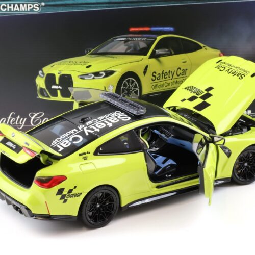 1:18 Minichamps BMW M4 (G82) Coupe 2020 Sao Paulo yellow Safety Car MotoGP