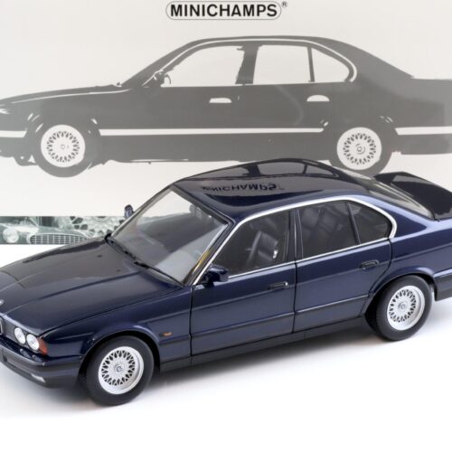 1:18 Minichamps BMW 535i E34 Limousine 1988 dark blue metallic