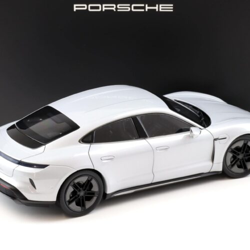 1:18 Norev Porsche Taycan Turbo S (J1.2) 2024 Ice grey with openings WAP DEALER