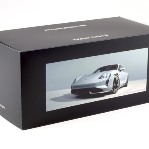 1:18 Norev Porsche Taycan Turbo S (J1.2) 2024 Ice grey with openings WAP DEALER