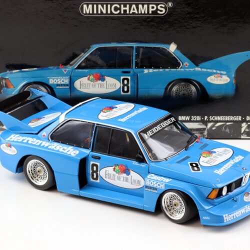 1:18 Minichamps BMW 320i E21 Fruit of the Loom Schneeberger DRM 1977