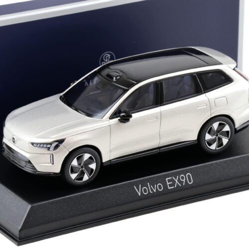 1:43 Norev Volvo EX90 2024 Silver Dawn metallic 870081 - Image 1