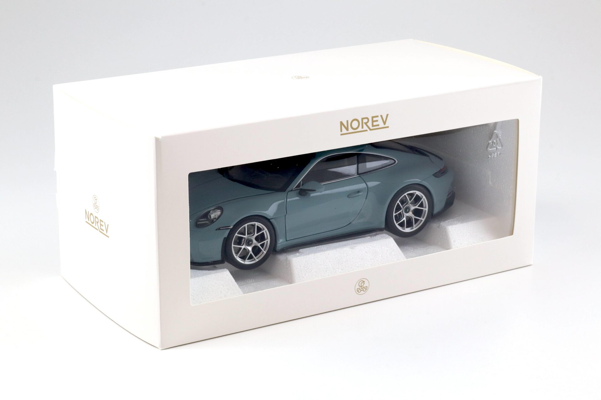 1:18 Norev Porsche 911 992 S/T Coupe 2023 Meissen blue 187470