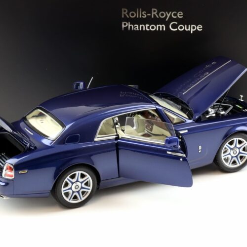 1:18 Kyosho Rolls Royce Phantom Coupe Metropolitan blue metallic KS08862BLM