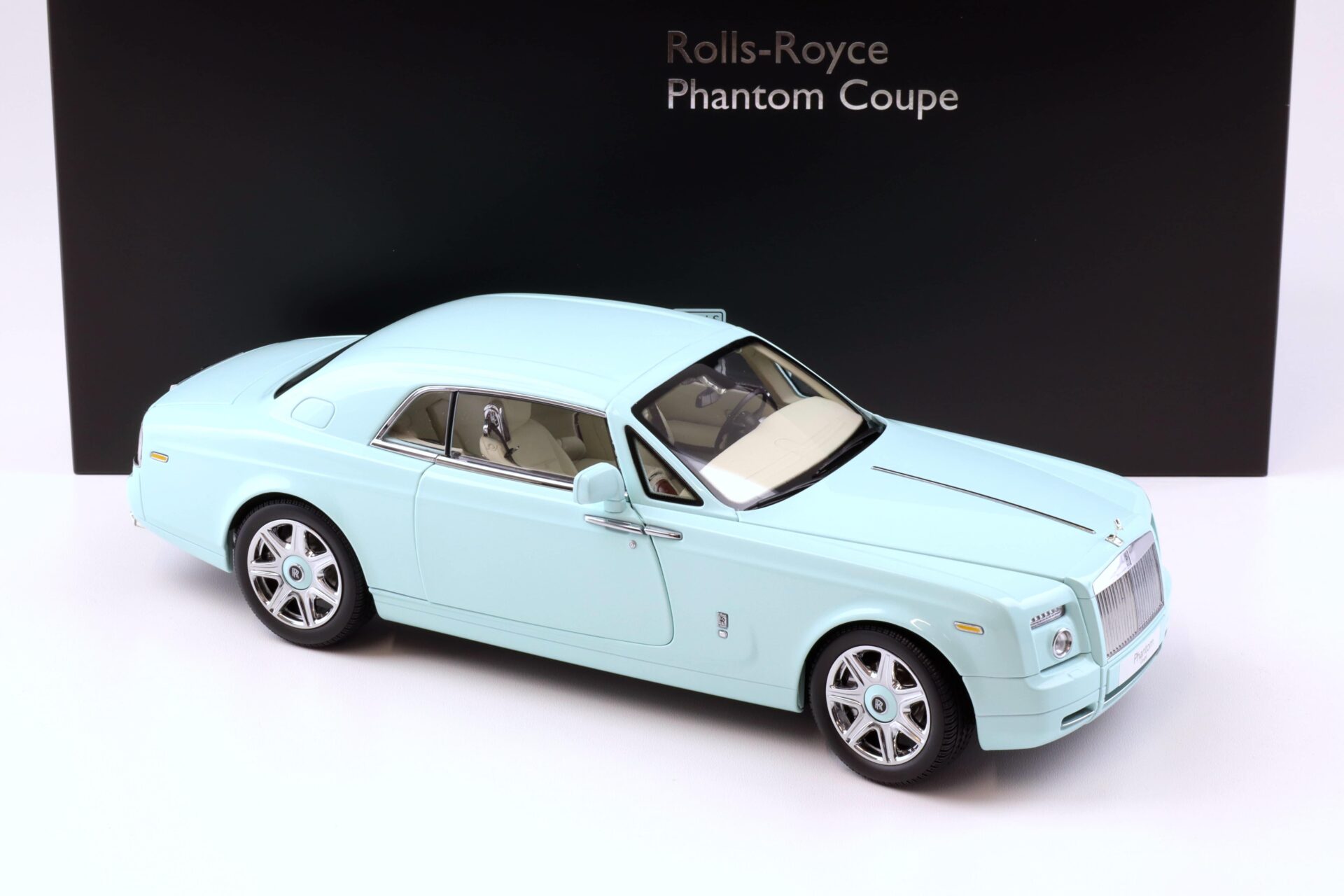 1:18 Kyosho Rolls Royce Phantom Coupe Turquoise blue KS08862TBL