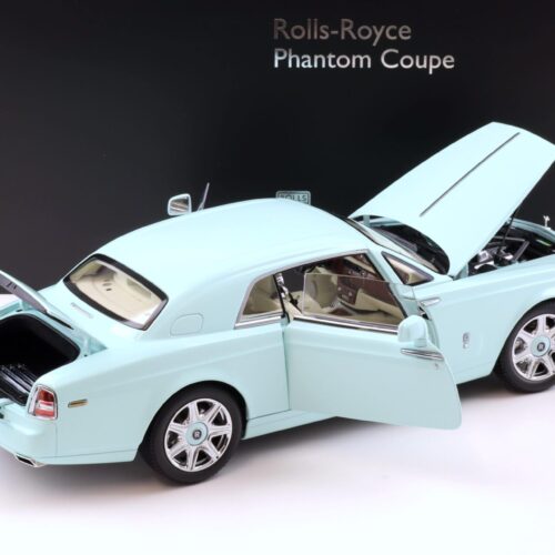 1:18 Kyosho Rolls Royce Phantom Coupe Turquoise blue KS08862TBL