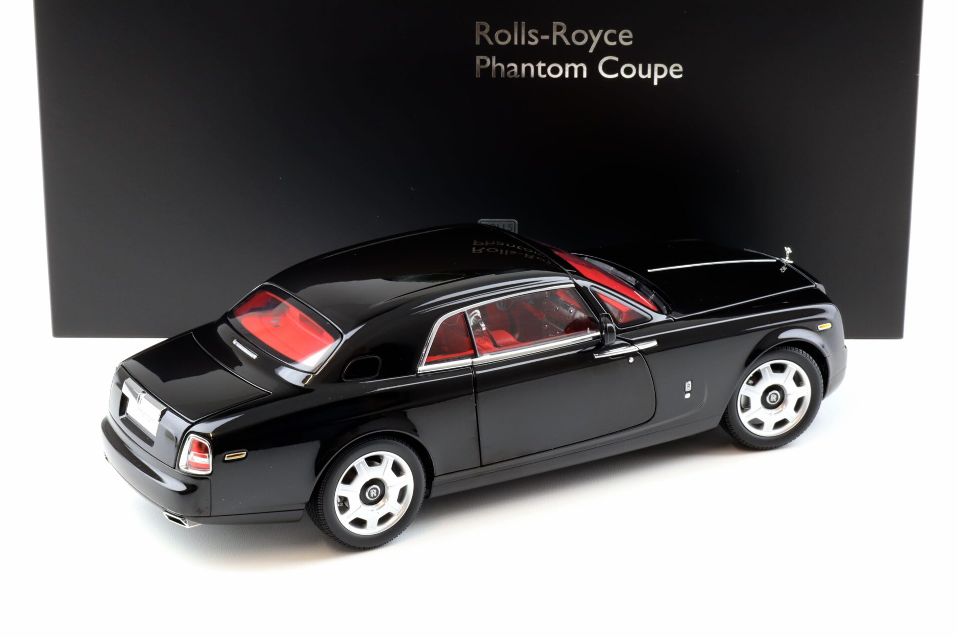 1:18 Kyosho Rolls Royce Phantom Coupe Diamond black KS08862DBK