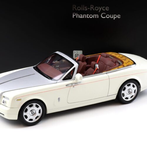 1:18 Kyosho Rolls Royce Phantom Drophead Coupe English white KS08871EW2
