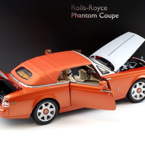 1:18 Kyosho Rolls Royce Phantom Drophead Coupe orange metallic KS08871P
