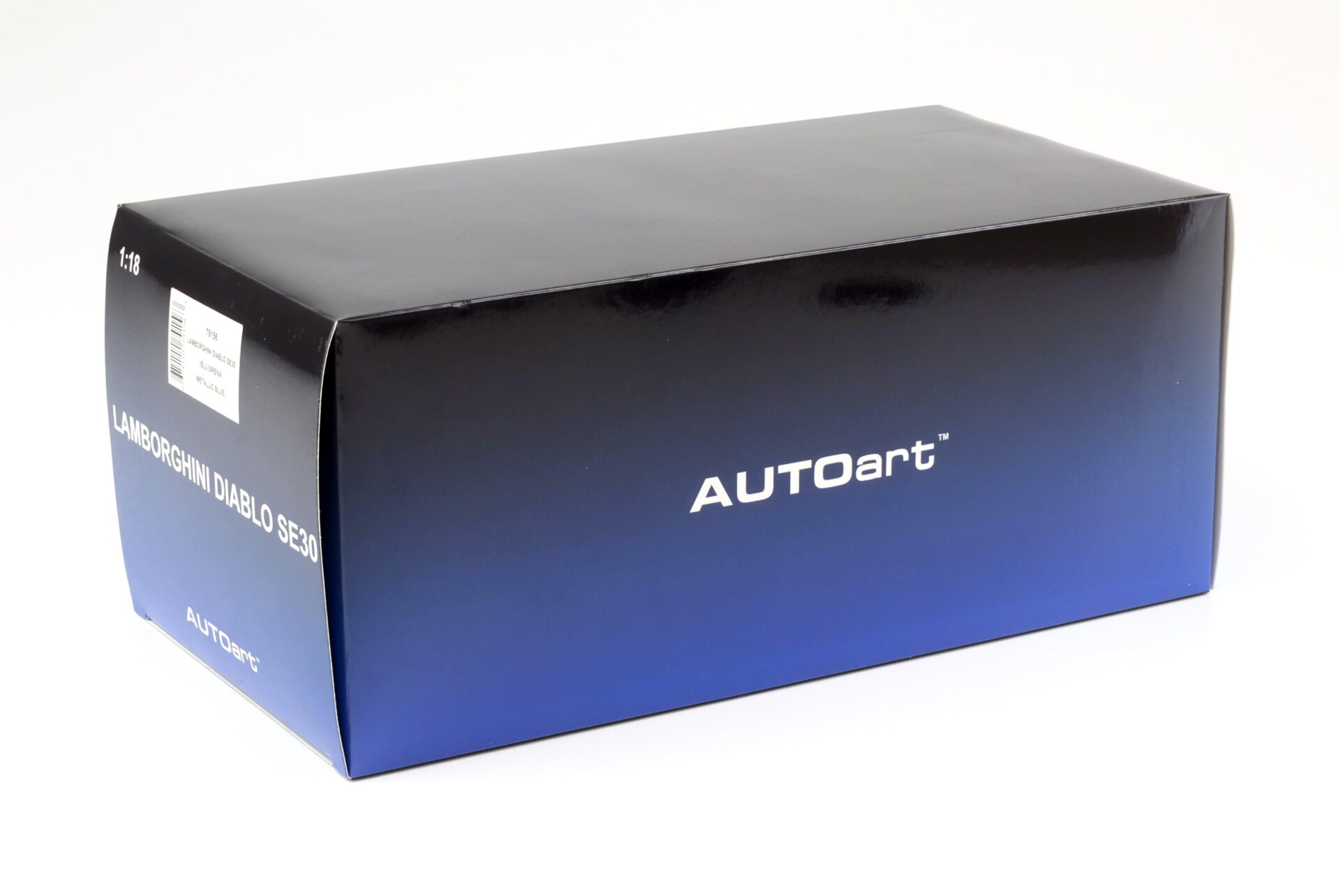 1:18 AUTOart 1993 Lamborghini Diablo SE30 blu Sirena/ metallic blue 79156