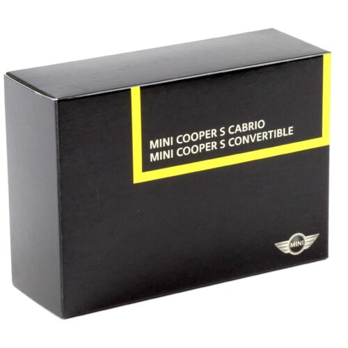 1:43 Minichamps Mini Cooper S R57 Convertible Interchange yellow DEALER VERSION