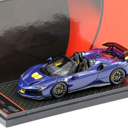 1:43 BBR Ferrari SF90 XX Spider Blue Elettrico/ carbon rims - Limited 50 pcs.