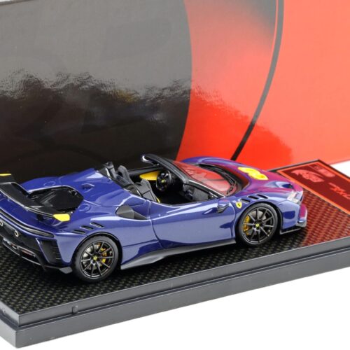 1:43 BBR Ferrari SF90 XX Spider Blue Elettrico/ carbon rims - Limited 50 pcs.
