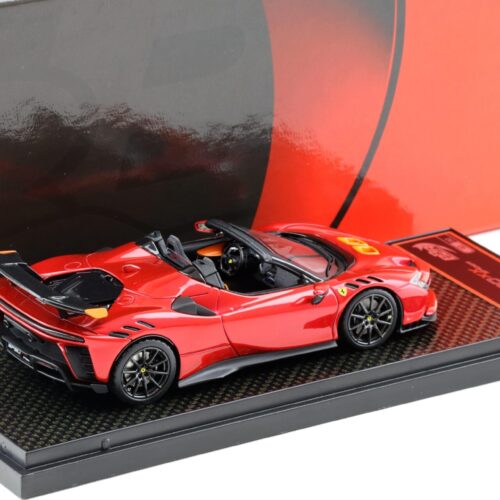 1:43 BBR Ferrari SF90 XX Spider Rosso Fuoco red/ carbon rims - Limited 50 pcs.