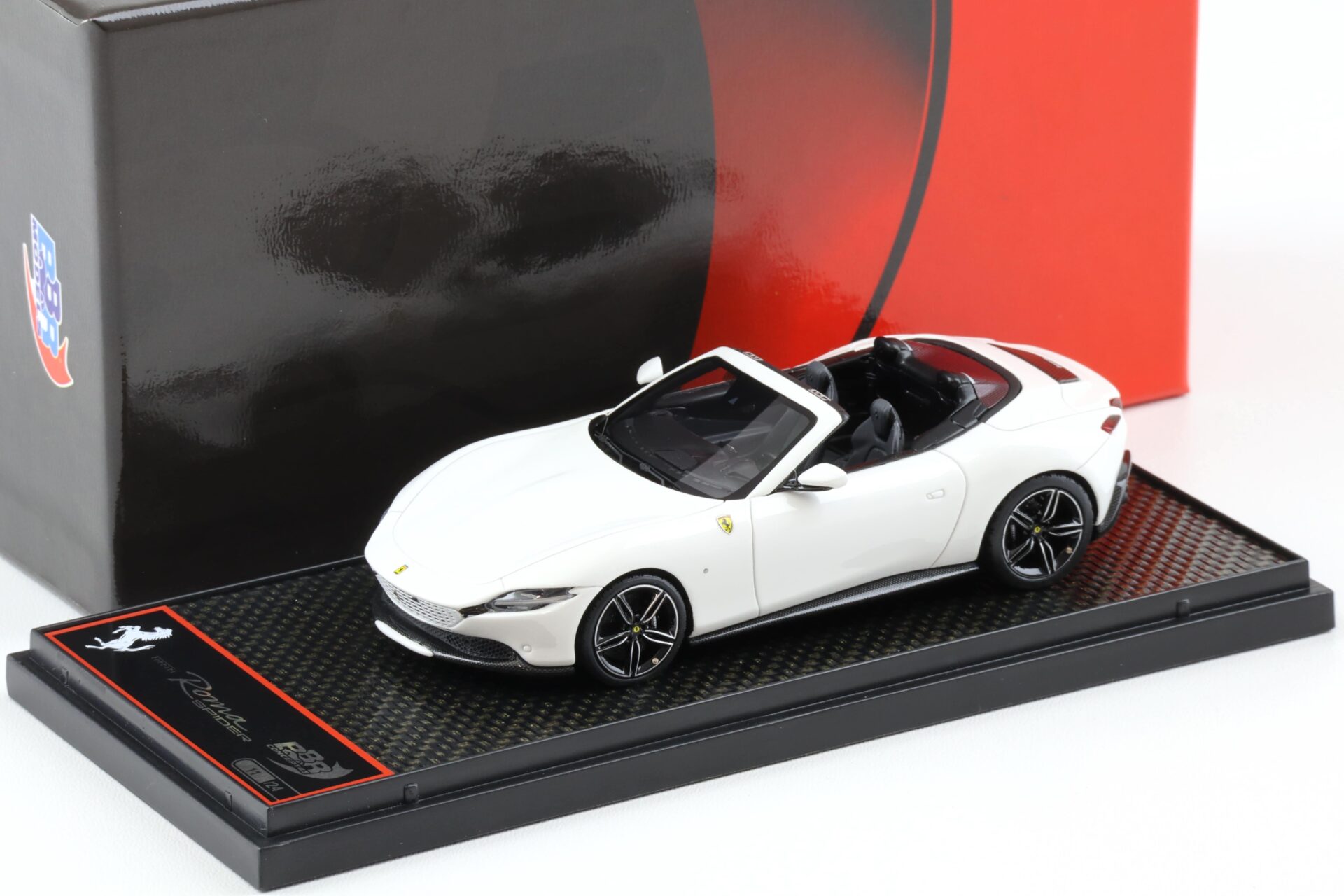 1:43 BBR Ferrari Roma Spider Bianco Cervino white - Limited 24 pcs.