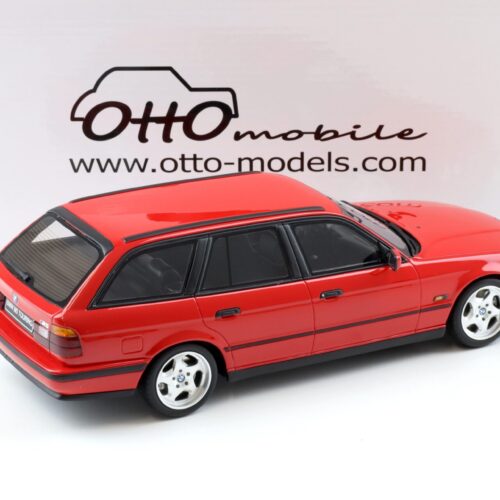 1:18 OTTO mobile OT951 BMW M5 E34 Touring red 1994 - Image 3