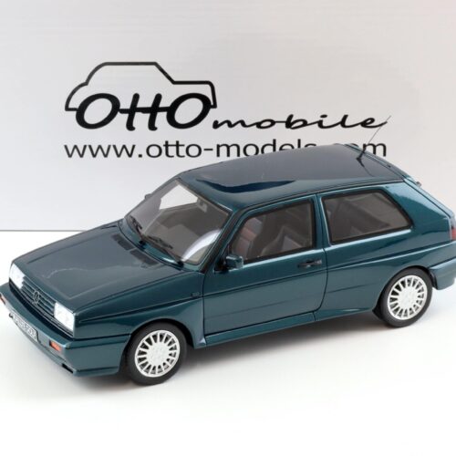 1:18 OTTO mobile OT892 VW Golf 2 MKII Rallye 1990 green metallic