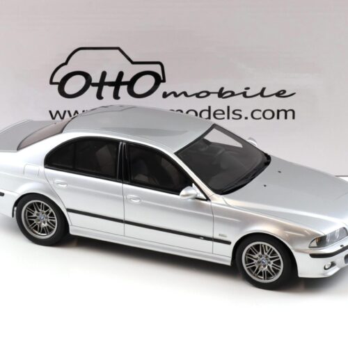 1:18 OTTO mobile OT747B BMW M5 E39 Sedan 2002 Titanium silver - Image 2