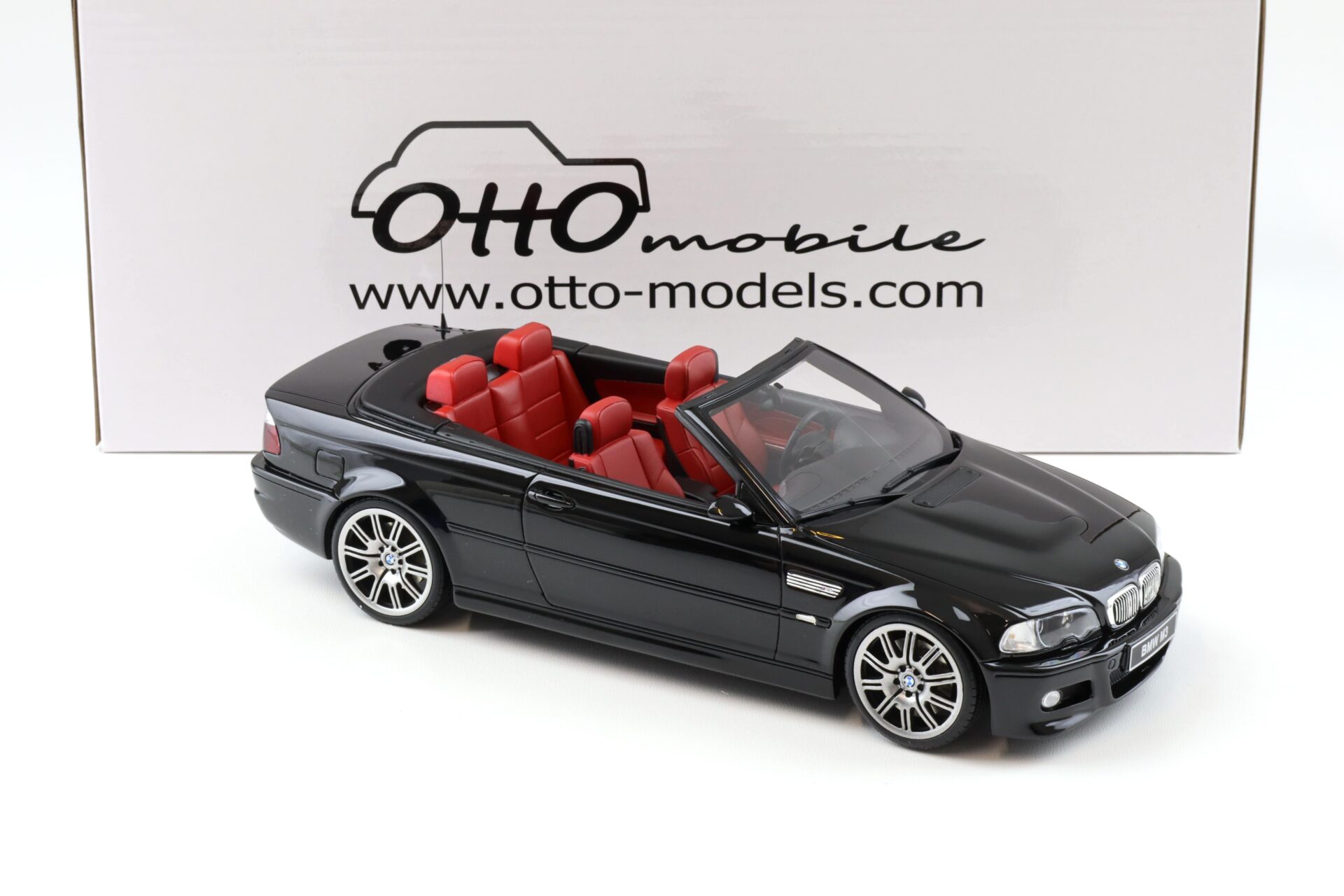 1:18 OTTO mobile OT380 BMW M3 E46 Convertible 2004 black