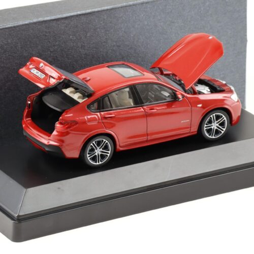 1:43 Herpa BMW X4 (F26) melbourne red DEALER VERSION