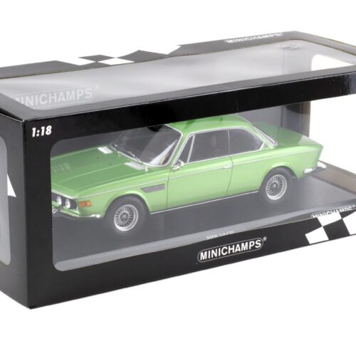 1:18 Minichamps BMW 3.0 CSL Coupe 1971 (E9) green metallic