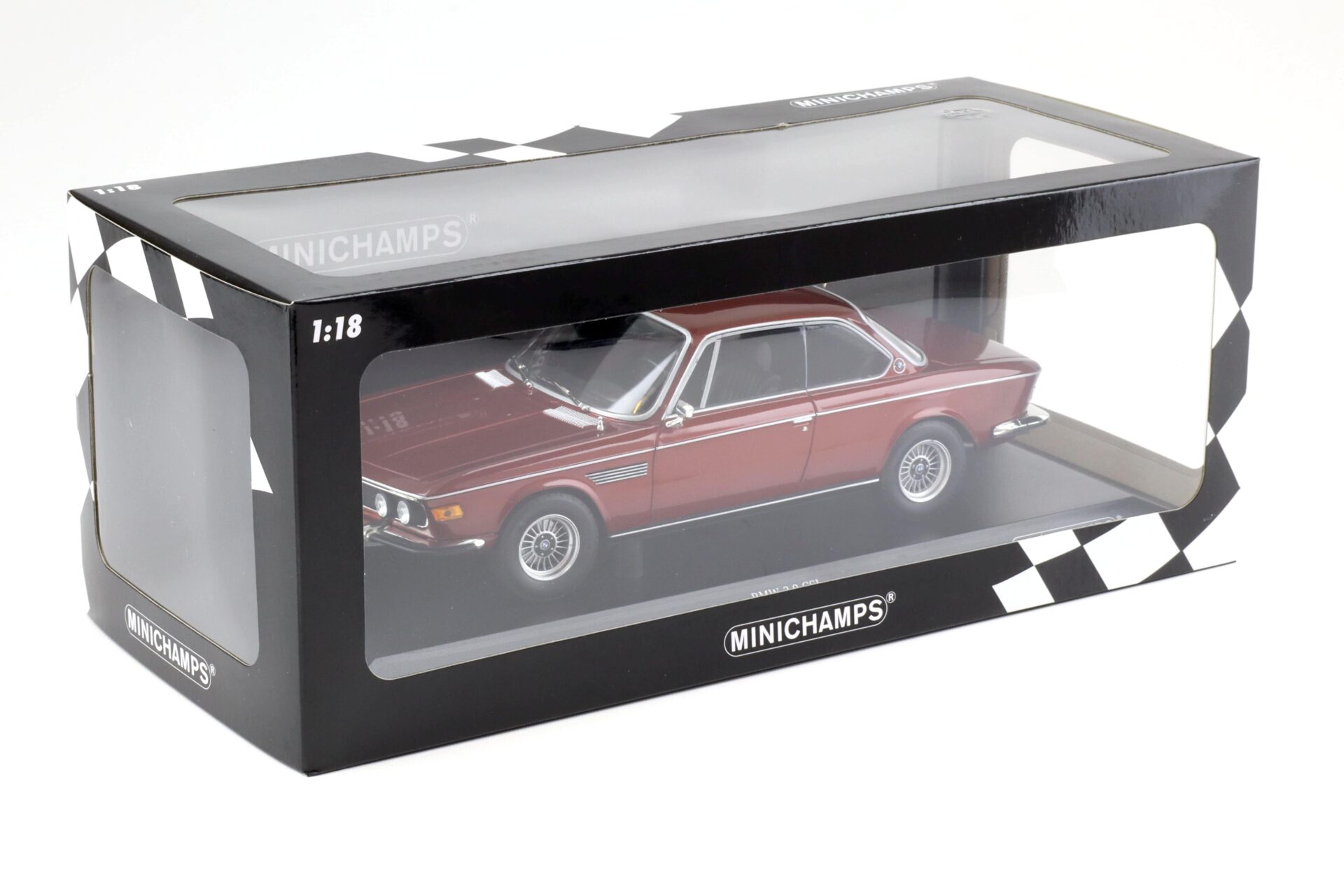 1:18 Minichamps BMW 3.0 CSI Coupe 1971 (E9) red metallic