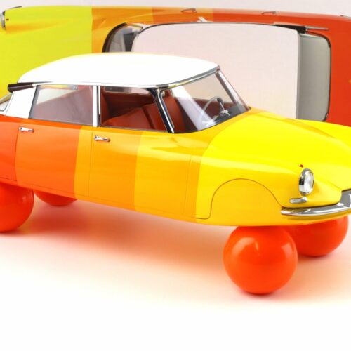 1:12 Norev Citroen DS 19 Sur Ballons 1959 Shades of orange 121581
