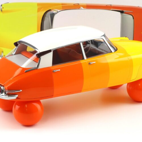 1:12 Norev Citroen DS 19 Sur Ballons 1959 Shades of orange 121581