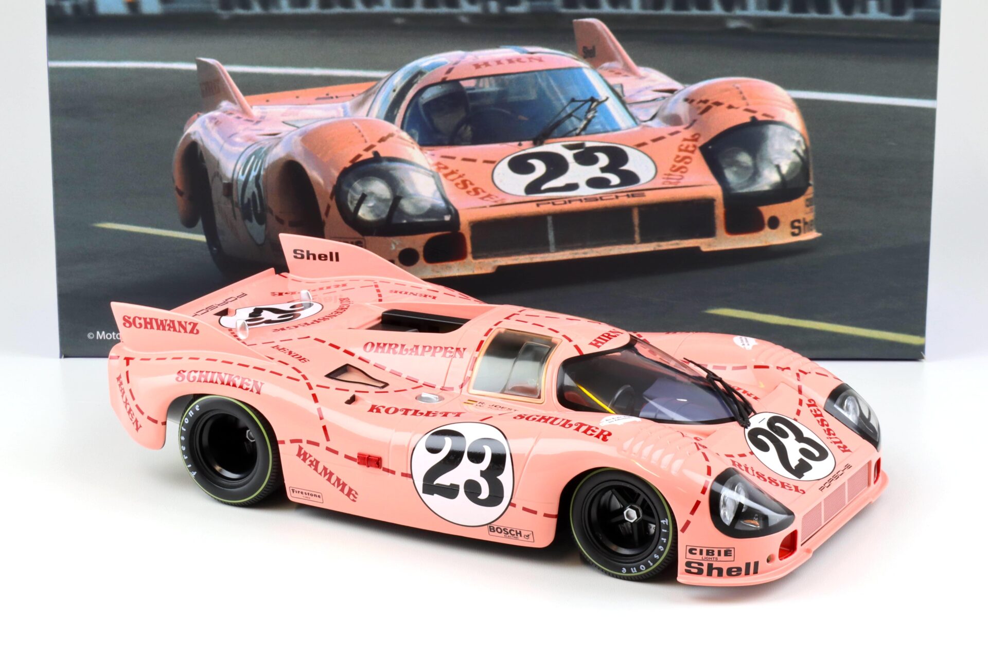 1:12 WERK83 Porsche 917/20 Pink Pig 24h LeMans 1971 #23 Kauhsen/ Joest
