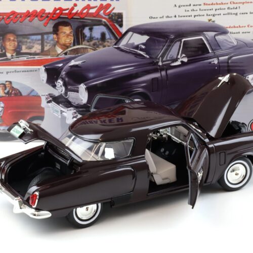 1:18 ACME 1951 Studebaker Champion black cherry A1809201