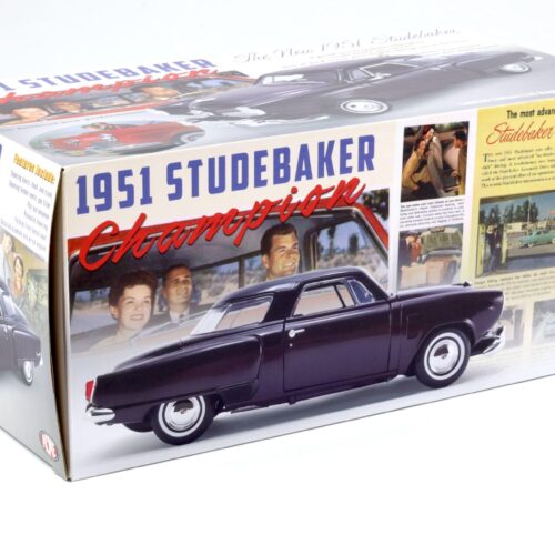 1:18 ACME 1951 Studebaker Champion black cherry A1809201