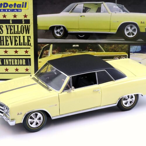 1:18 Exact Detail Chevrolet Chevelle Z16 Malibu SS 396 Turbo Jet Crocus yellow WCC506