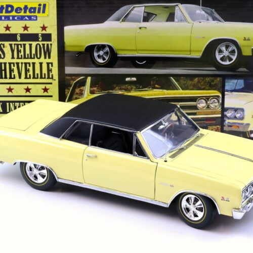 1:18 Exact Detail Chevrolet Chevelle Z16 Malibu SS 396 Turbo Jet Crocus yellow WCC506