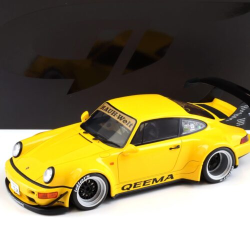 1:18 GT Spirit GT492 Porsche 911 964 RWB QEEMA Rauh-Welt yellow 2024