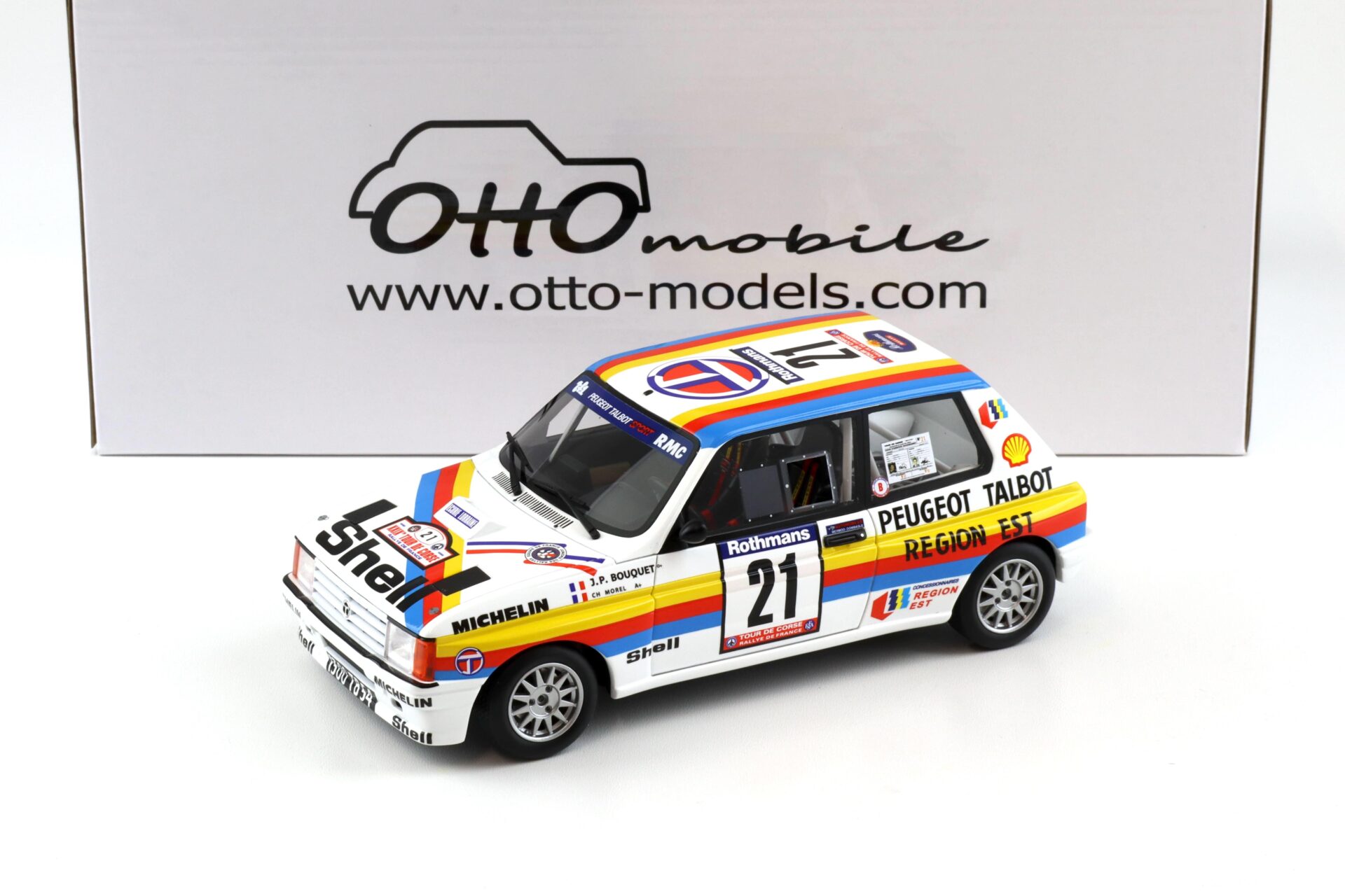1:18 OTTO mobile OT1116 Talbot Samba Rallye Gr.B #21 Rallye Tour de Corse 1985