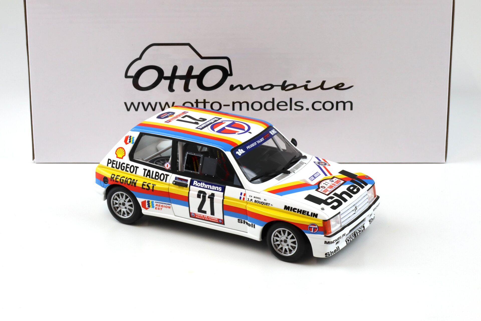 1:18 OTTO mobile OT1116 Talbot Samba Rallye Gr.B #21 Rallye Tour de Corse 1985