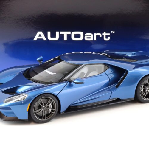 1:12 AUTOart Ford GT 2017 liquid blue 12107 - Image 1