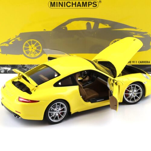1:18 Minichamps Porsche 911 991 Carrera S Coupe 2011 yellow