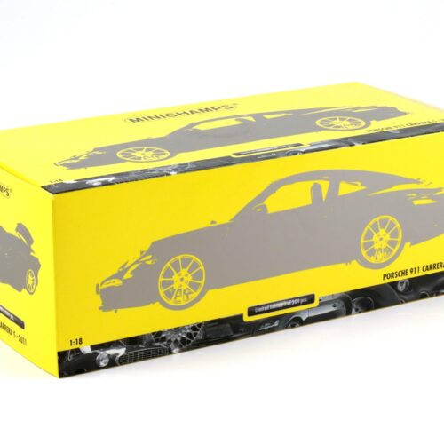 1:18 Minichamps Porsche 911 991 Carrera S Coupe 2011 yellow