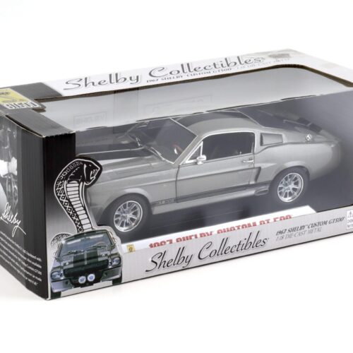 1:18 Shelby Collectibles 1967 Shelby Custom GT 500 grey/black like ELEANOR