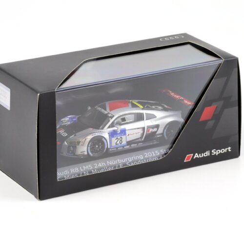 1:43 Spark Audi R8 LMS Winner 24h Nurburgring 2015 #28 Mies/ Müller DEALER VERSION